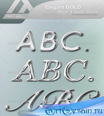 Elegant Gold, Silver & Glass Styles